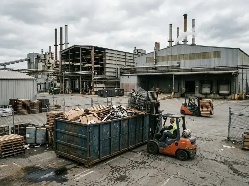 industrial-factory-scrap-conta-003 — frequently asked questions, Cheap Roll-off Dumpster Rentals in Danville, PA
